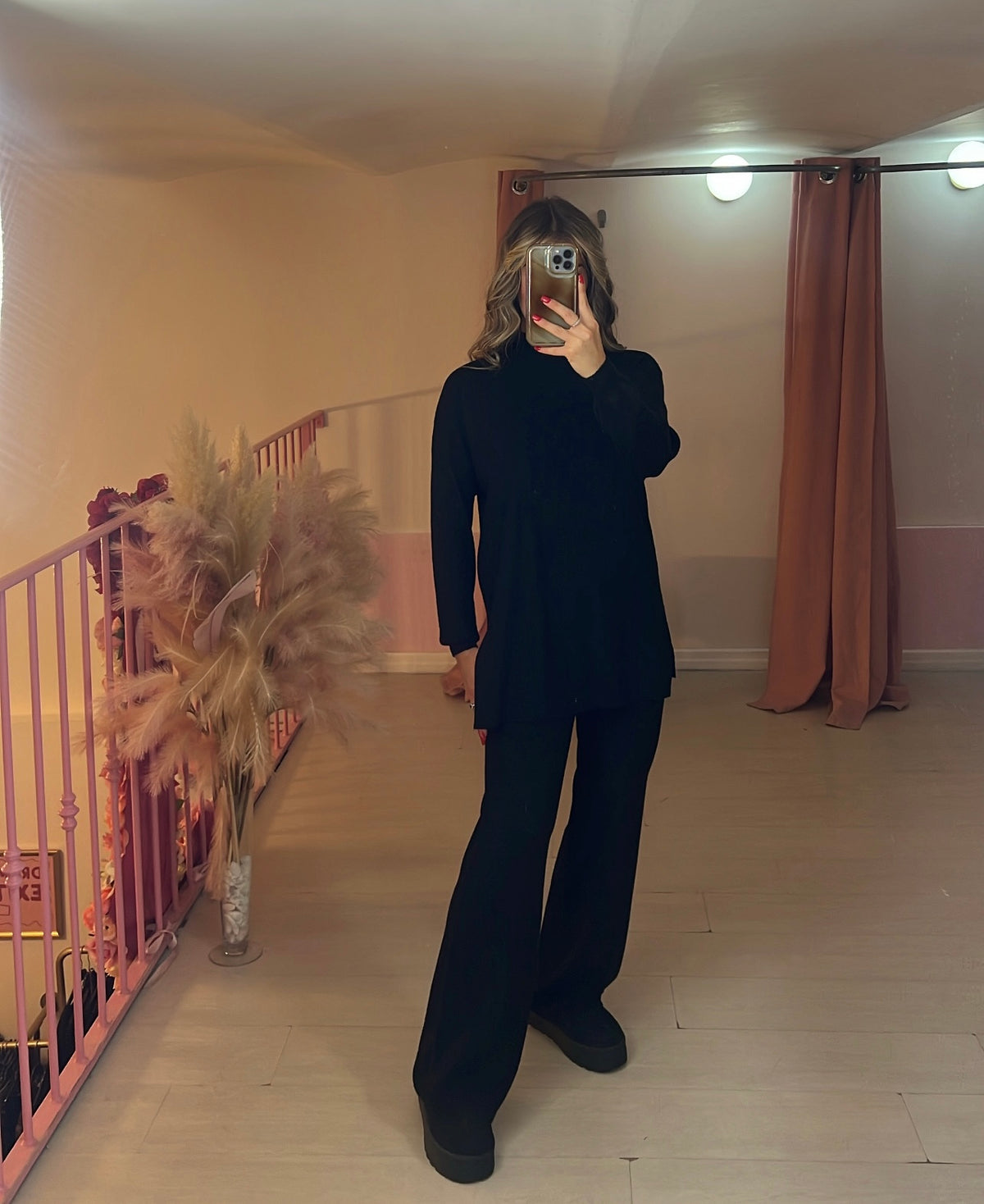 Coordinato in maglia