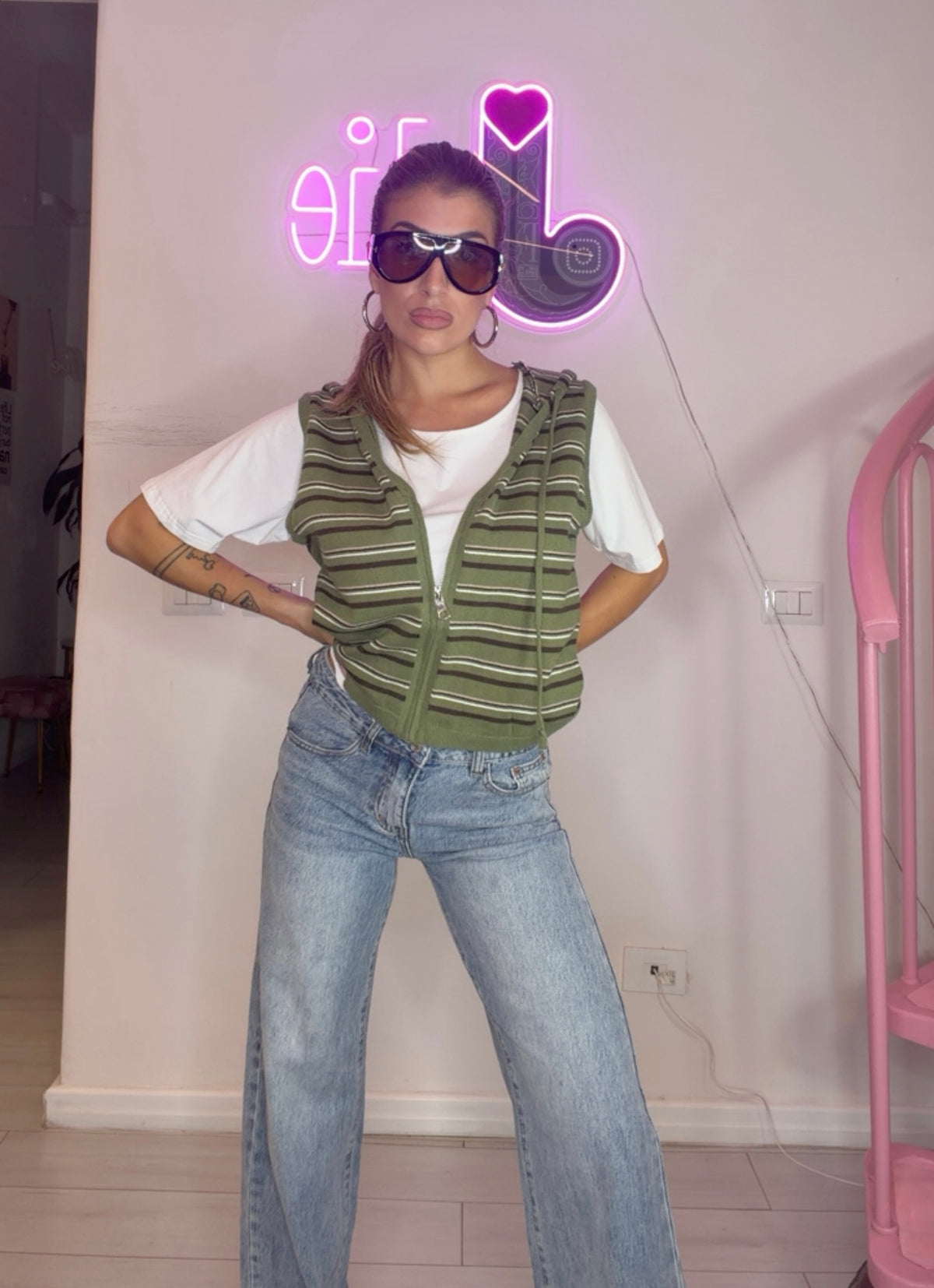 Jeans denim chiaro