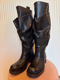 Stivale double nero