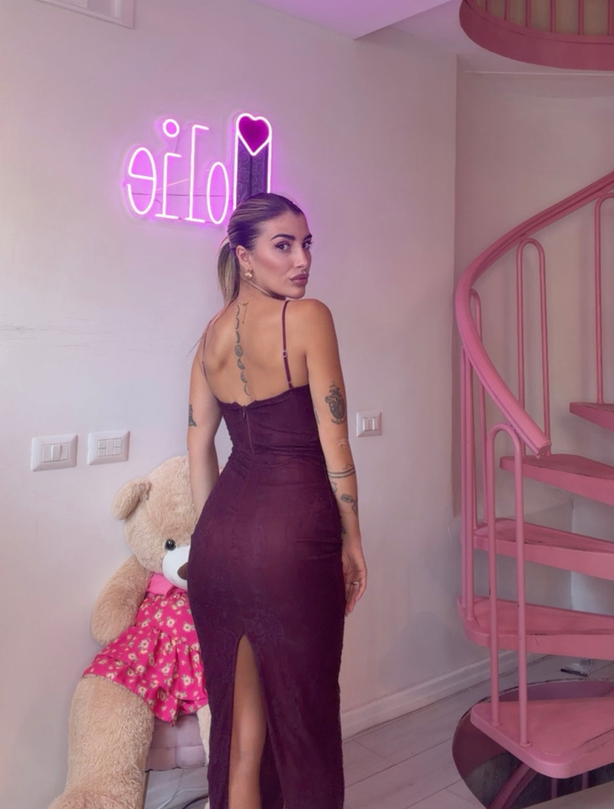 Abito Loren in pizzo