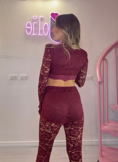 Set Chantilly in pizzo