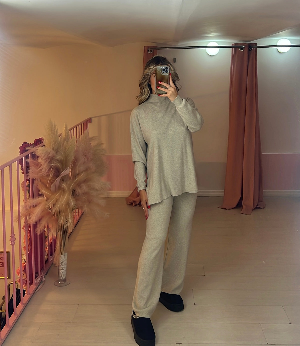 Coordinato in maglia