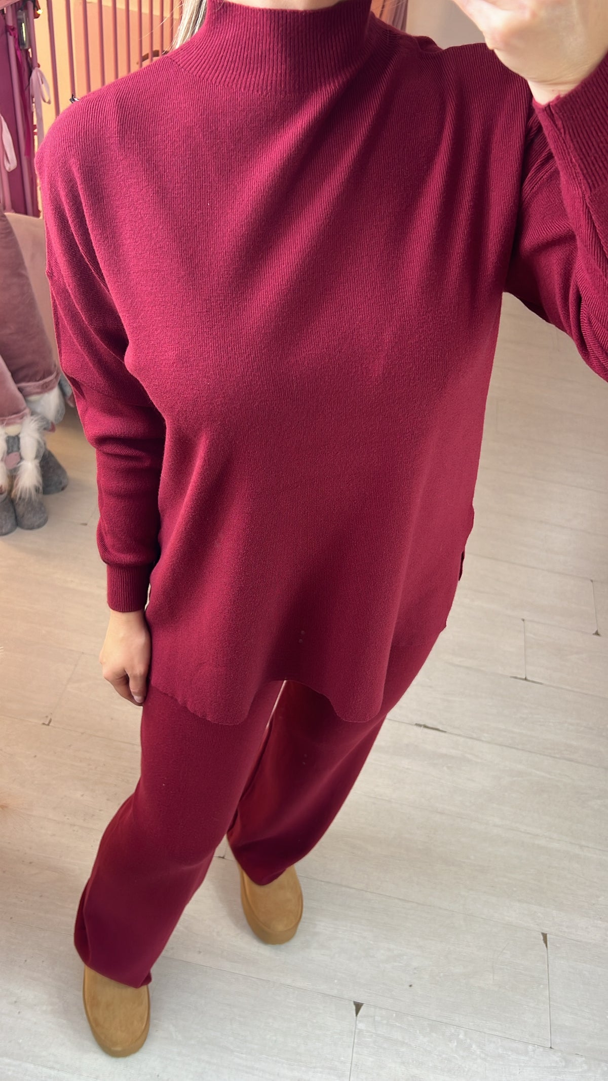Coordinato in maglia
