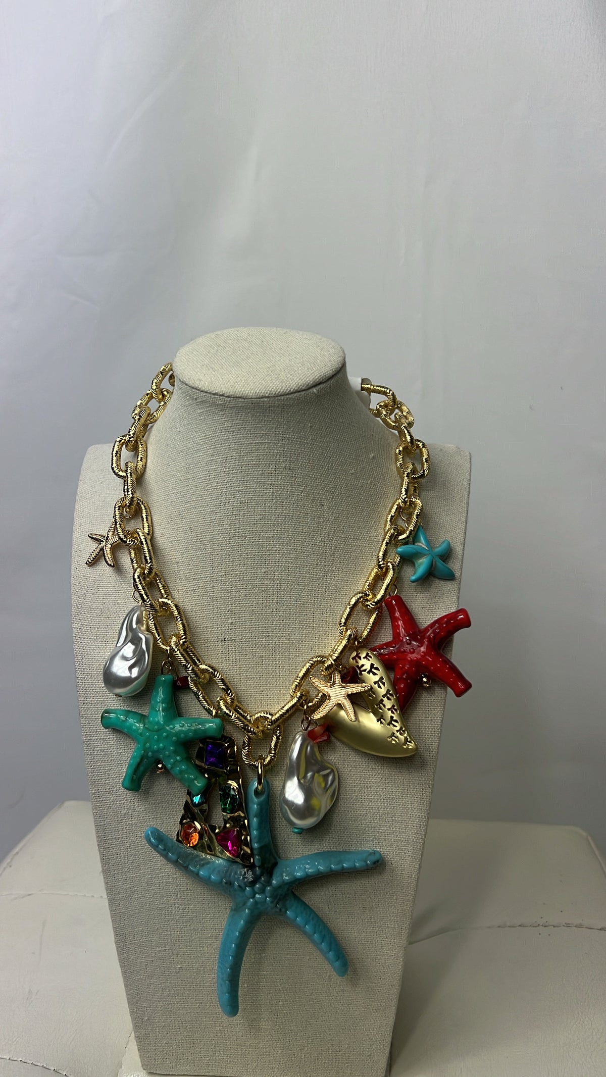 Collana charm marini