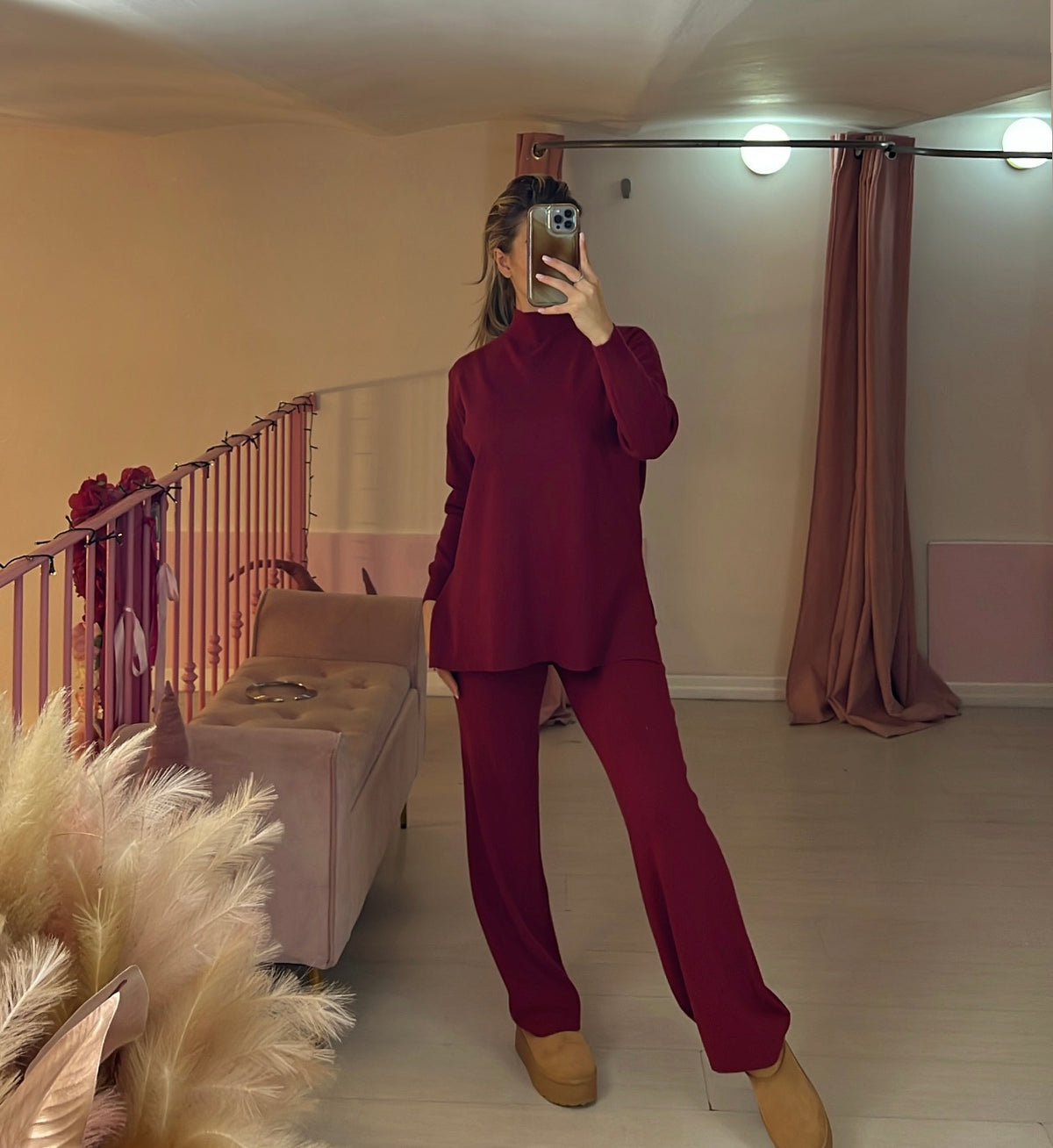 Coordinato in maglia