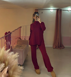 Coordinato in maglia