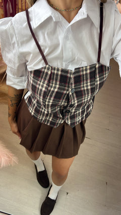 Camicia con corpetto gilet