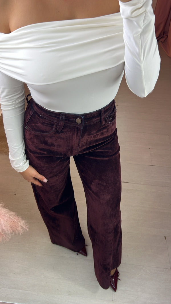 Jeans vellutato