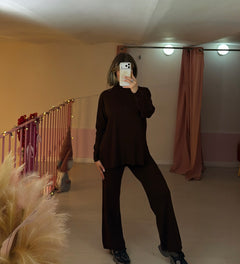 Coordinato in maglia