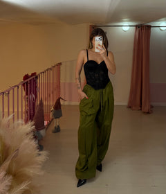 Pantalone tuta rigido