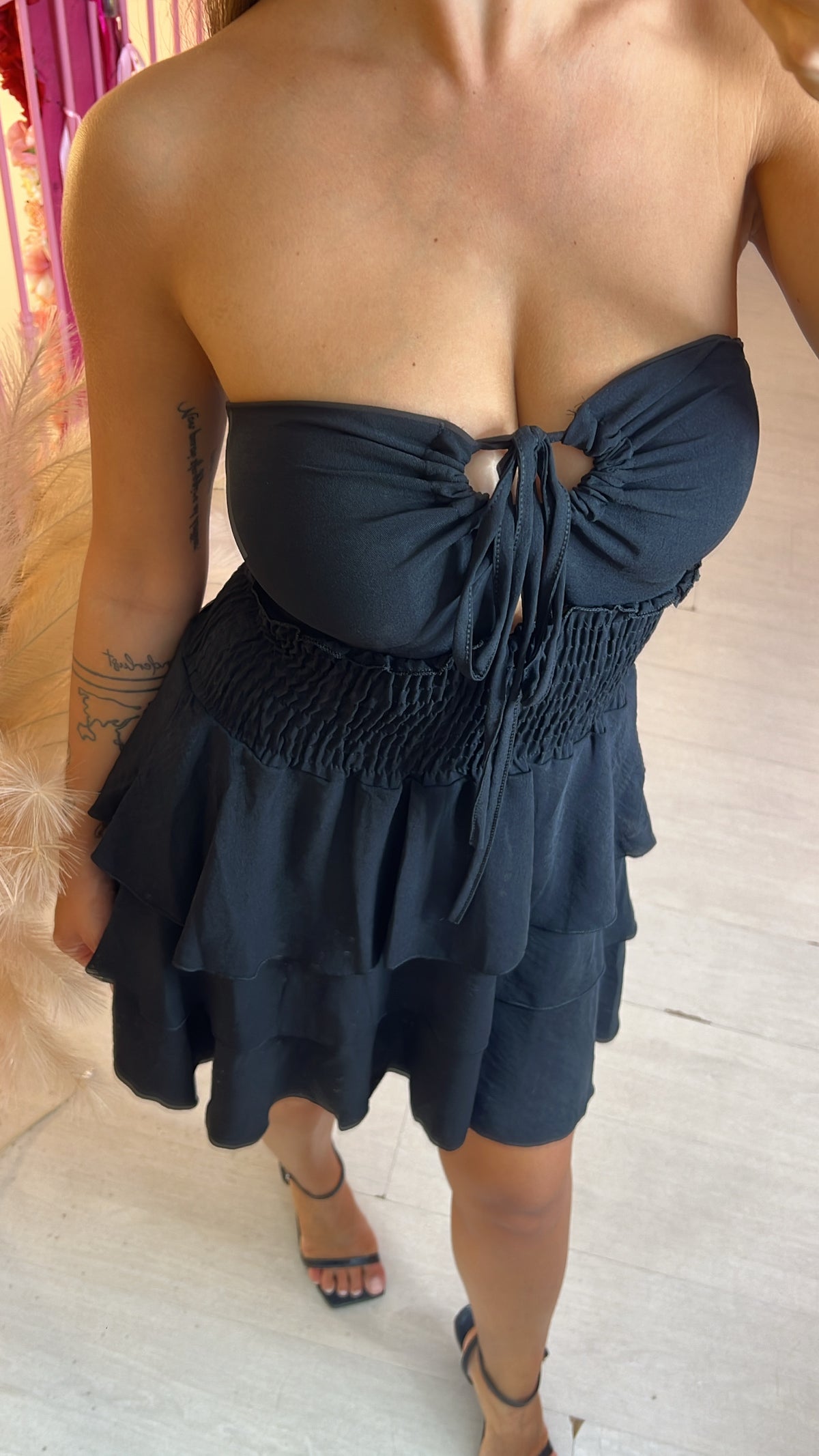Mini abito a fascia