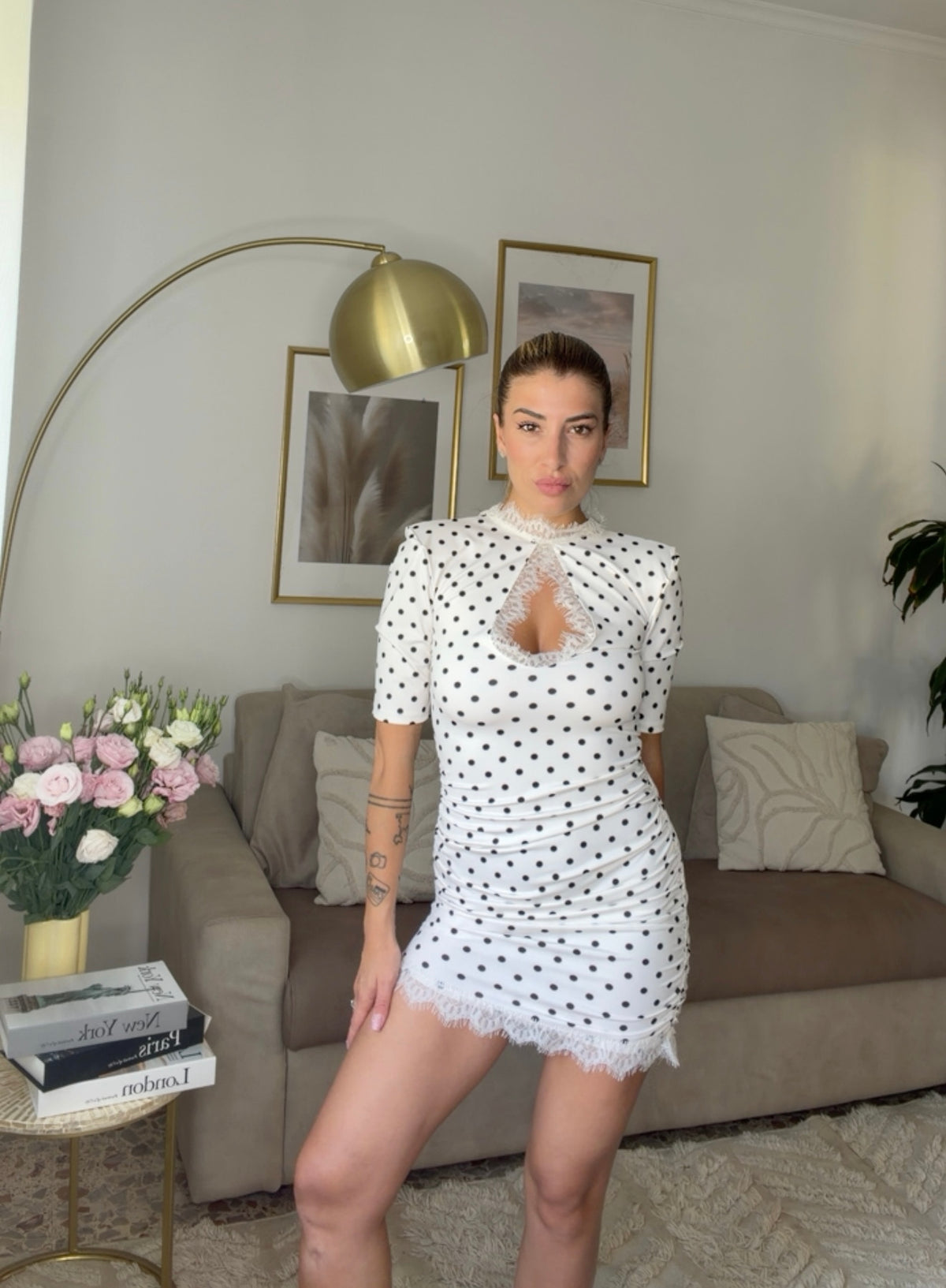 Abito mini Dubai glam