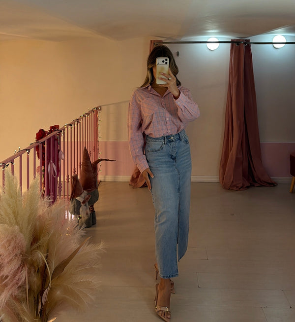 Gonna longuette jeans
