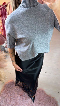 Lupetto in maglia manica corta