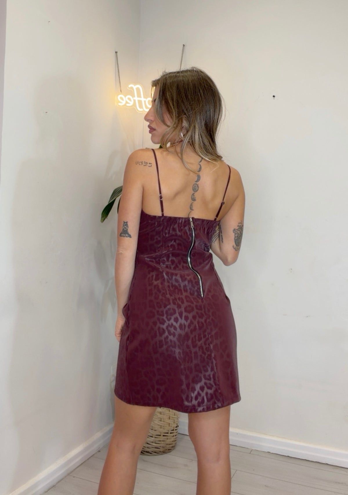 Abito Corsetto Leopard