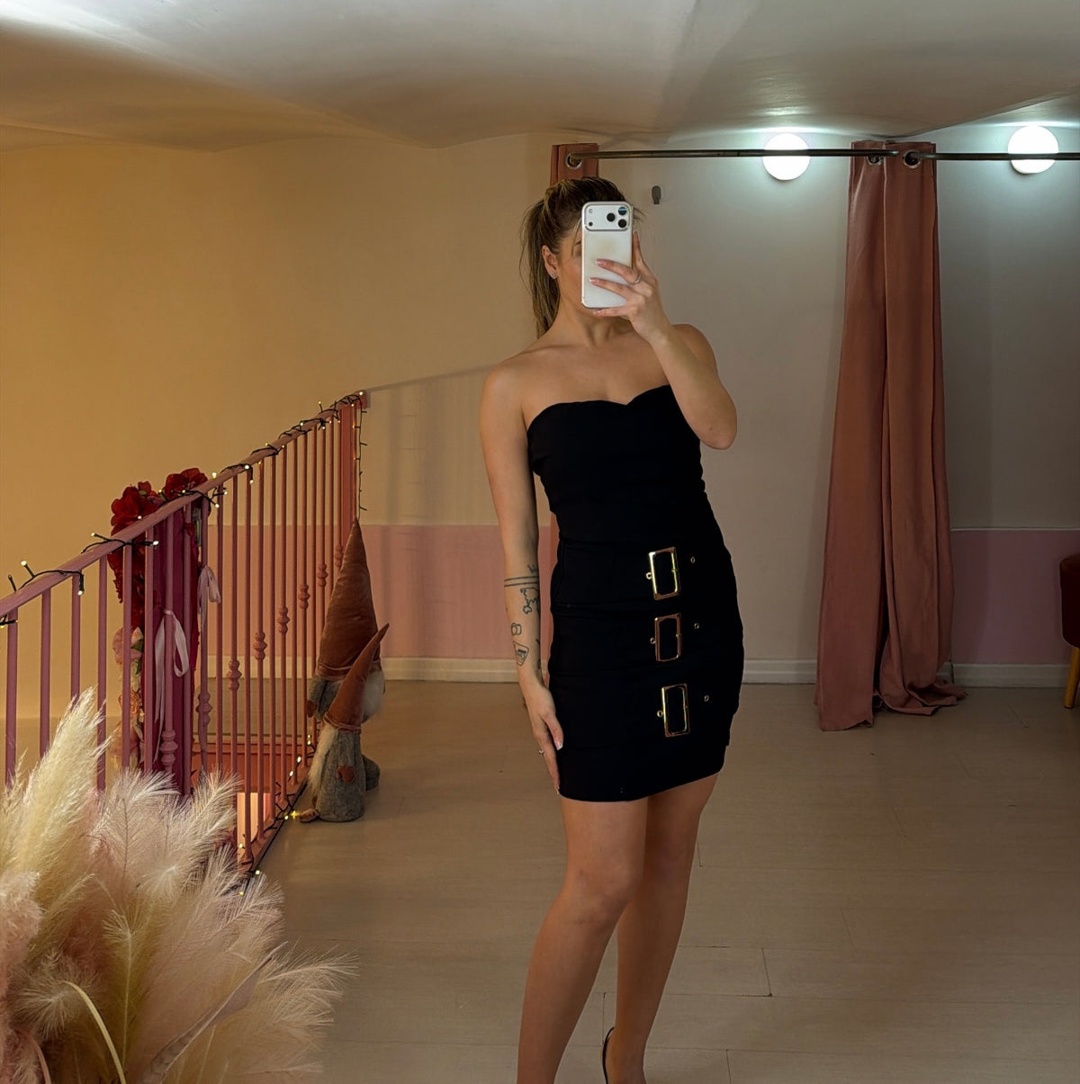 Abito fascia fibbie