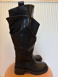 Stivale double nero