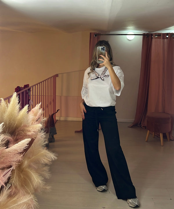 Pantalone tuta palazzo