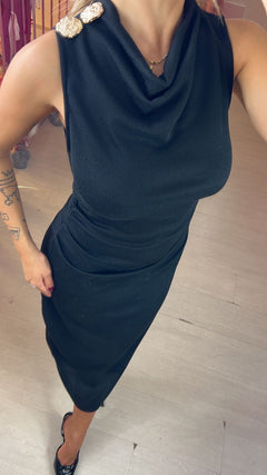 Longuette con drappeggio