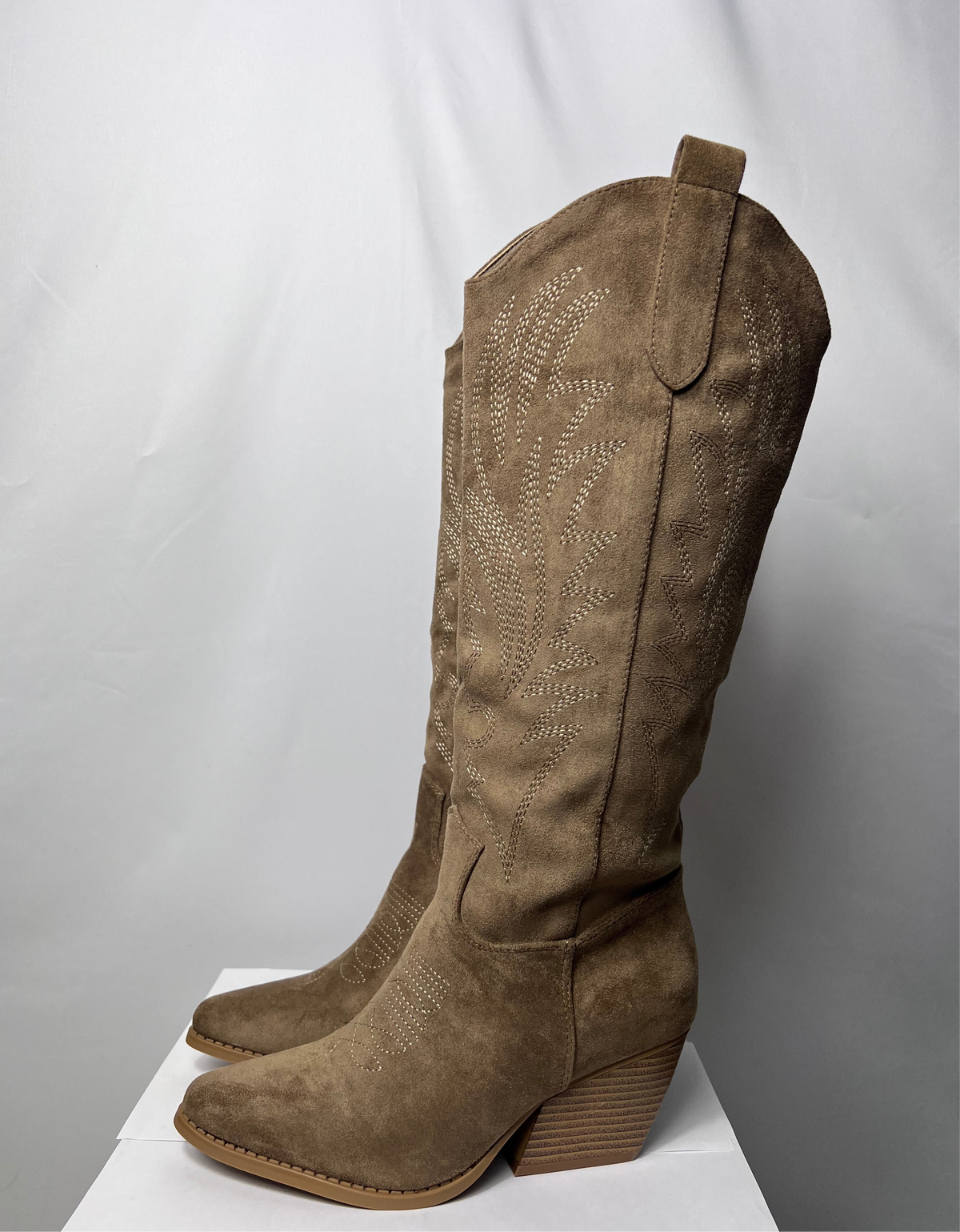 Stivale camperos beige