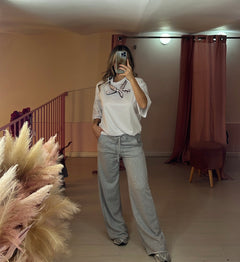 Pantalone tuta palazzo