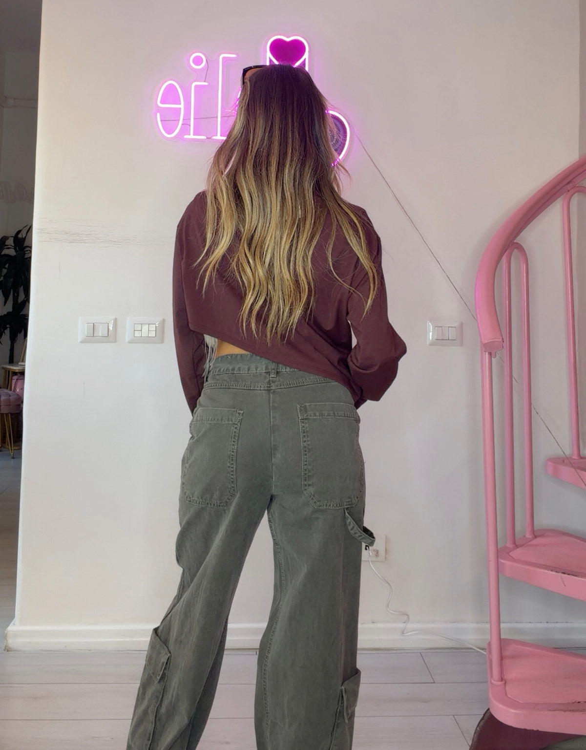 Jeans grey cargo