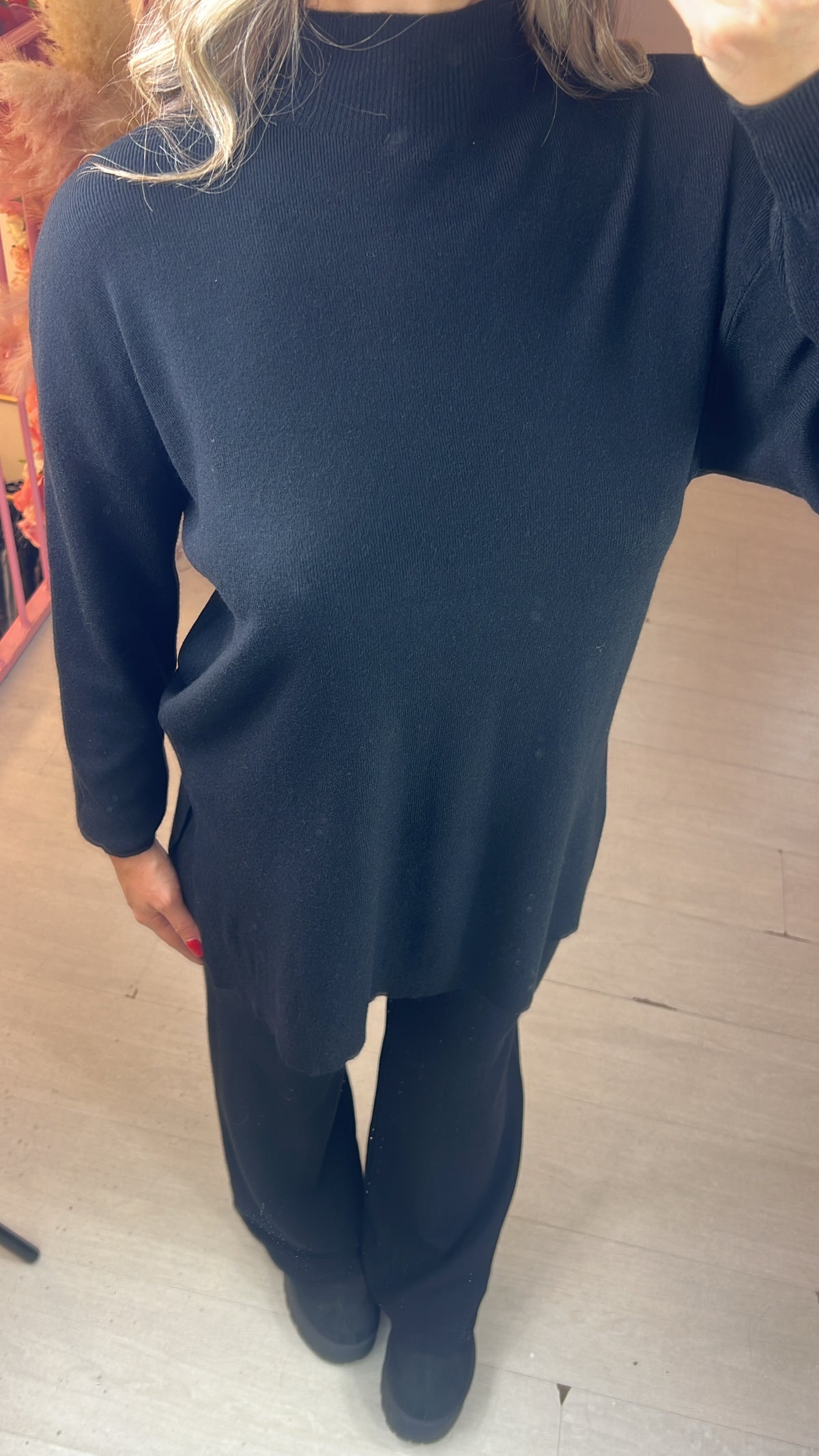 Coordinato in maglia