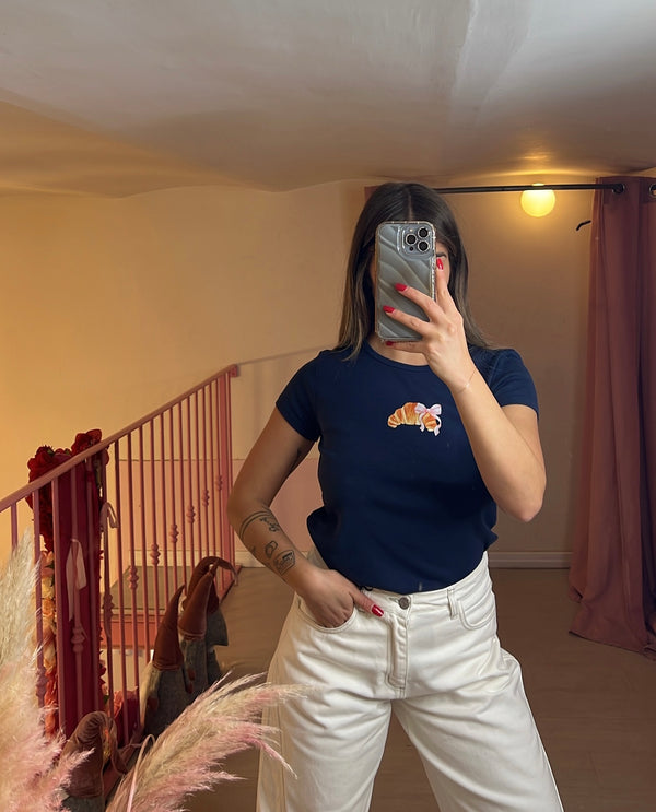T-shirt croissant