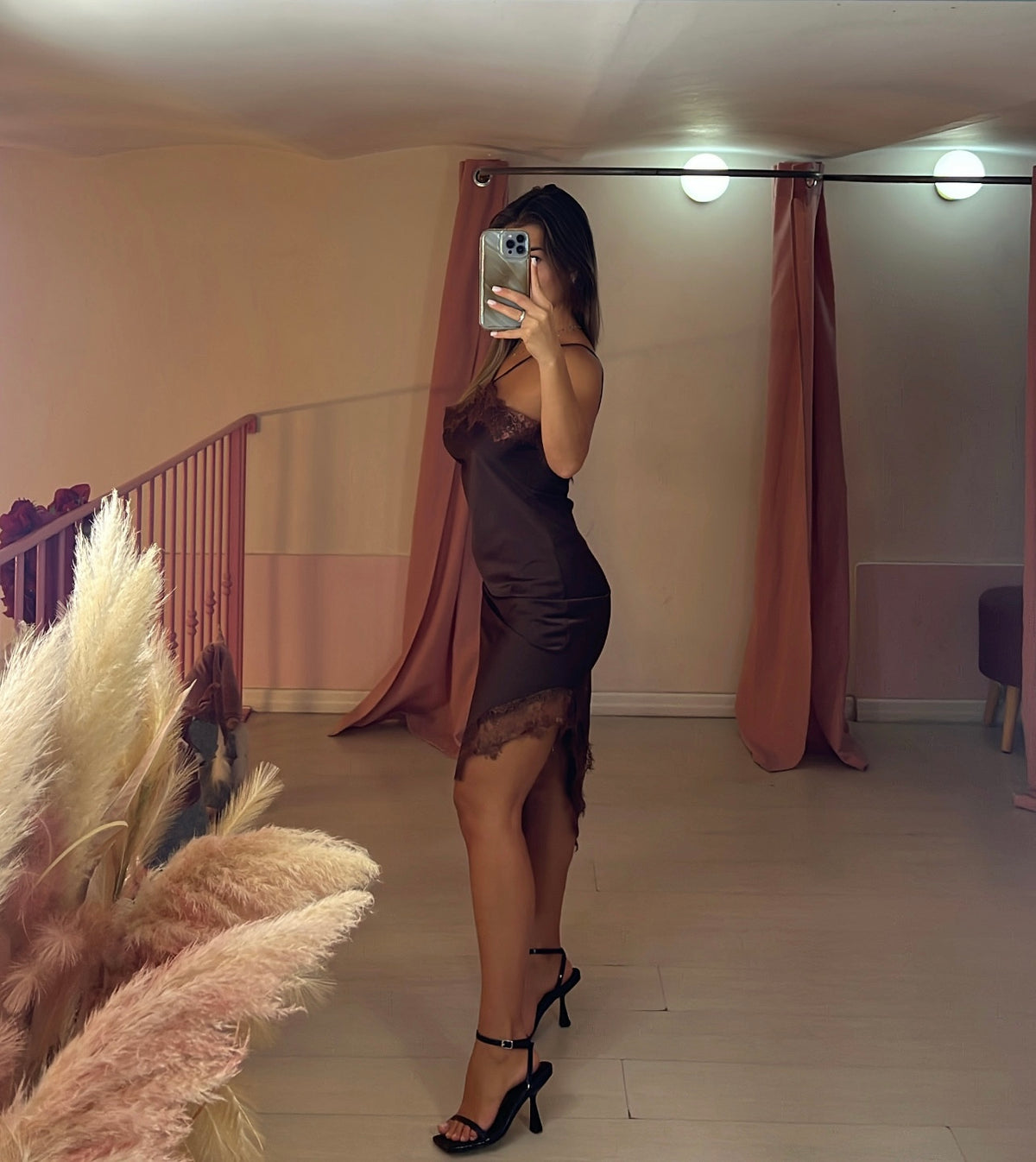 Abito sottoveste satin