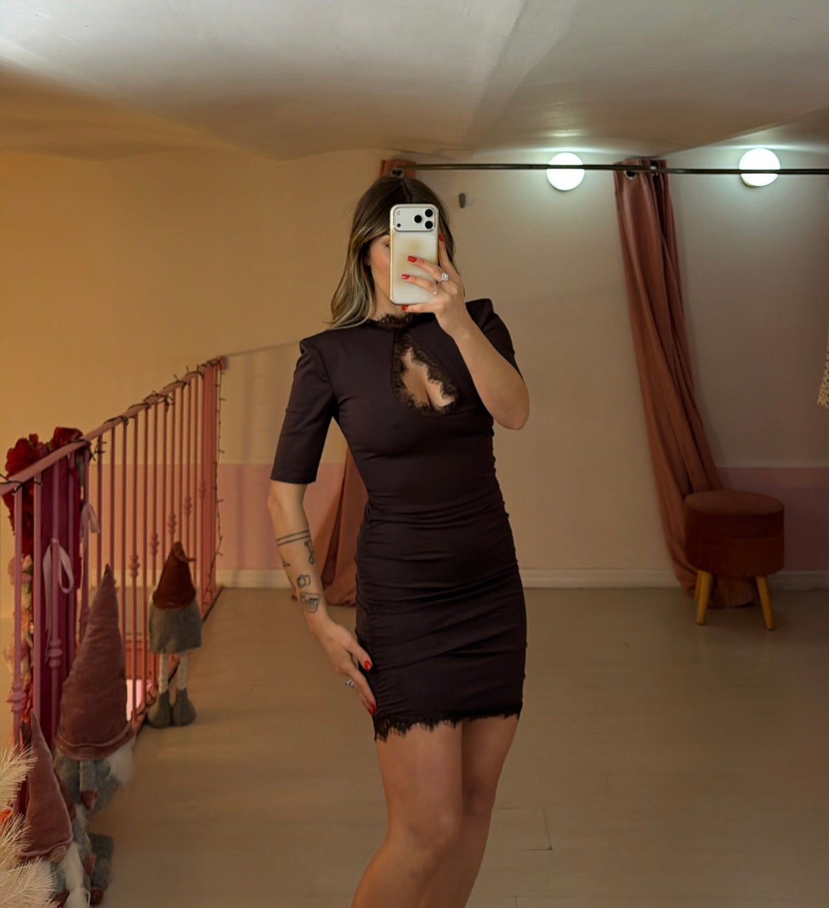 Abito mini Dubai glam