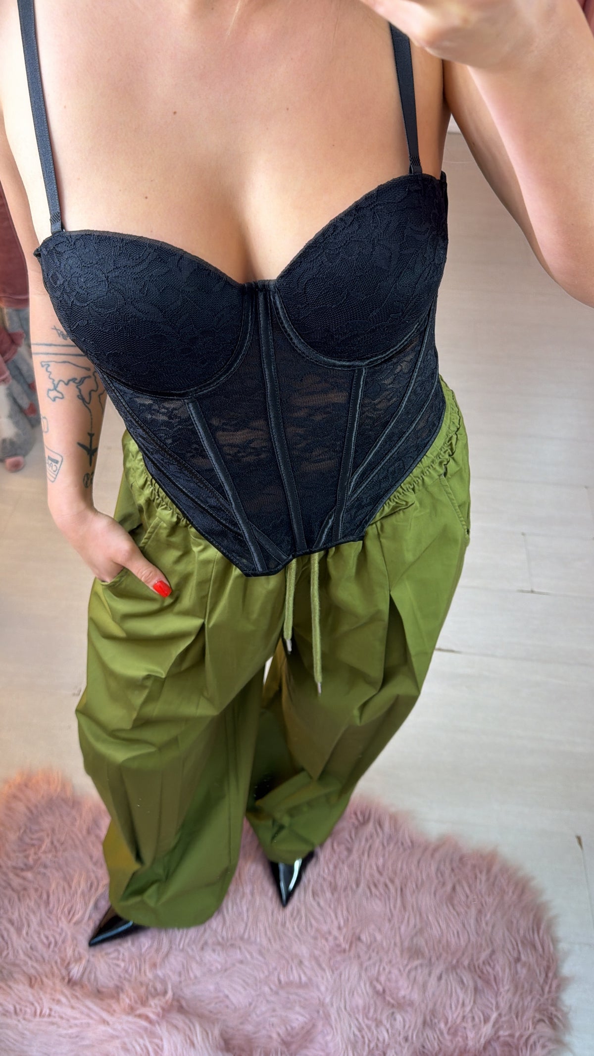 Pantalone tuta rigido
