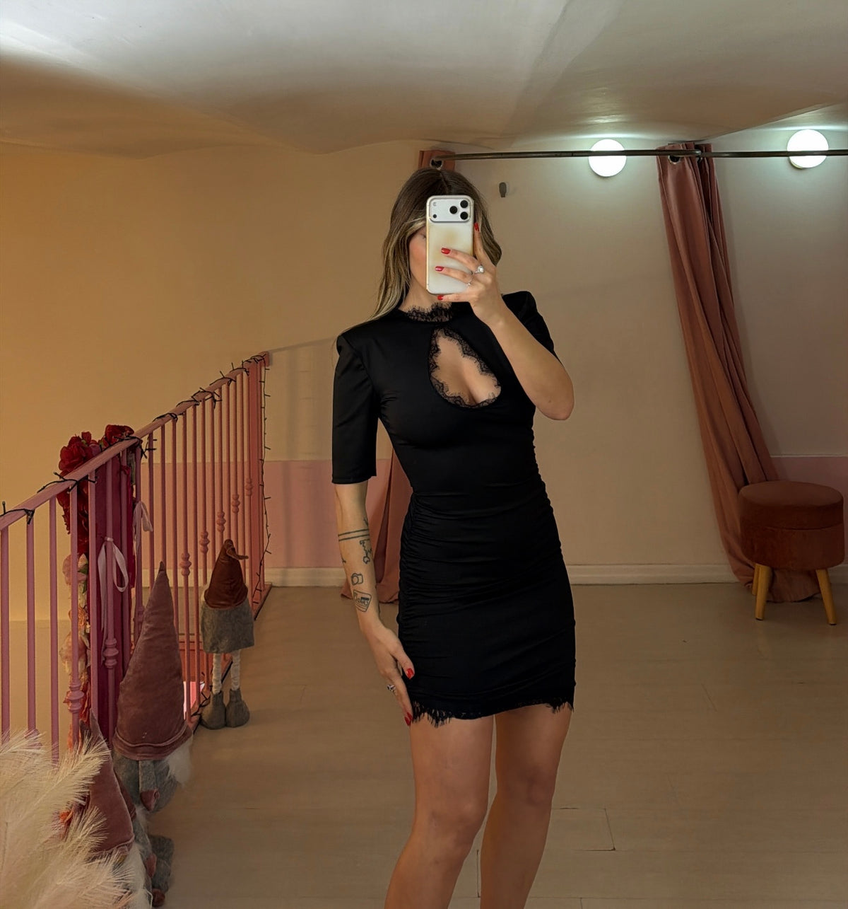 Abito mini Dubai glam