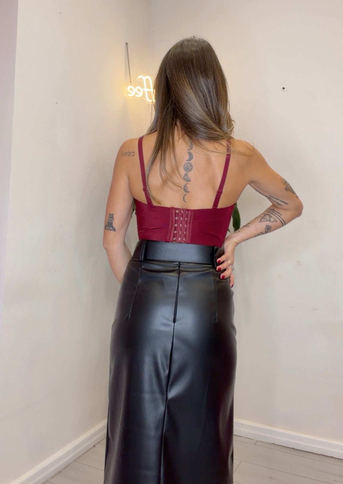 Corsetto in raso