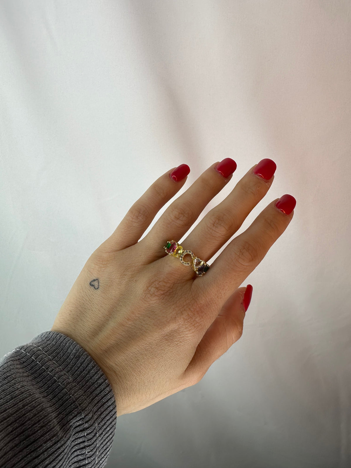 Anello lettera