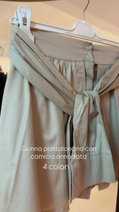 Gonna a camicia